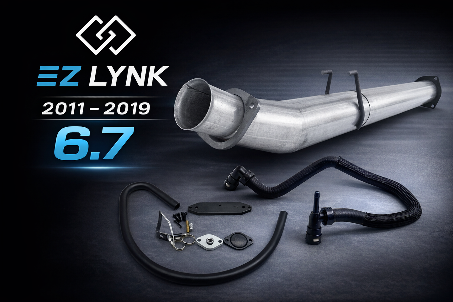 2011 - 2019 Ford 6.7 Powerstroke Tune + Off-Road Hardware Package - EZ Lynk