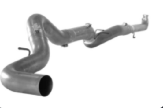 Single 2001-2007 GM 2500-3500 6.6L Duramax LB7-LLY-LBZ - 5 INCH DOWNPIPE BACK EXHAUST